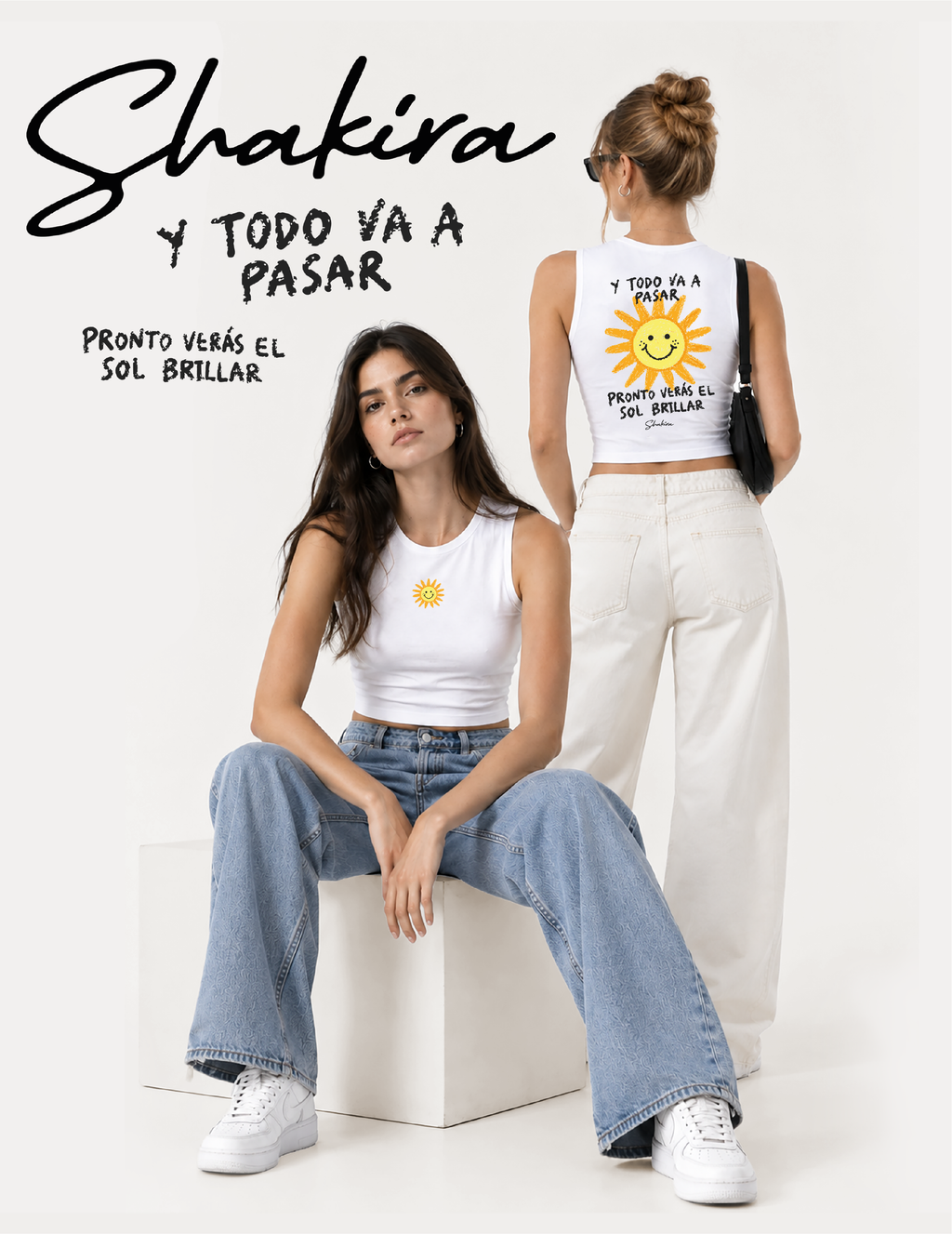 ANTOLOGÍA - SHAKIRA Tirantes tshirt